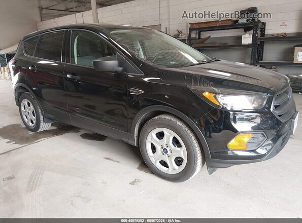 1FMCU0F73JUD08355 2018 FORD ESCAPE Черный Передняя правая четверть