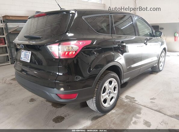1FMCU0F73JUD08355 2018 FORD ESCAPE Черный Задняя правая четверть