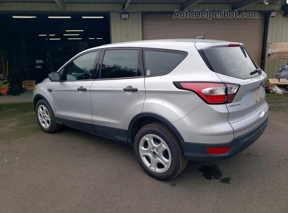 1FMCU0F74HUD29385 2017 FORD ESCAPE Silver Tył lewy