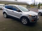 2017 Ford Escape S Silver vin: 1FMCU0F74HUD29385