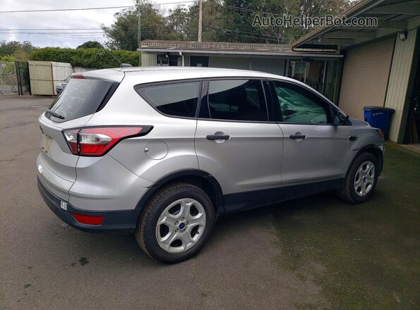 1FMCU0F74HUD29385 2017 FORD ESCAPE Silver Tył prawy