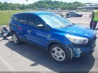 2017 Ford Escape S Blue vin: 1FMCU0F74HUE72367