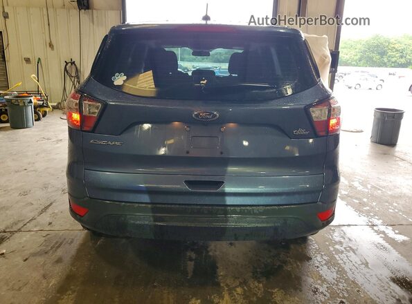 1FMCU0F74JUA97098 2018 FORD ESCAPE Blue Հետևի տեսք
