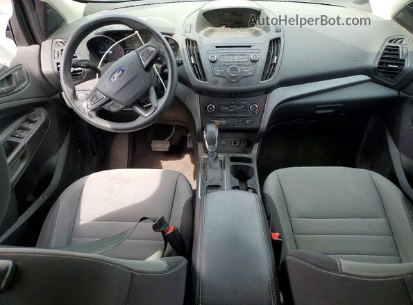 1FMCU0F74JUD02516 2018 FORD ESCAPE Blue Dashboard view