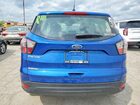 2018 Ford Escape S Blue vin: 1FMCU0F74JUD02516