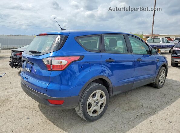 1FMCU0F74JUD02516 2018 FORD ESCAPE Blue Rear right