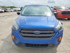 2018 Ford Escape S Blue vin: 1FMCU0F74JUD02516
