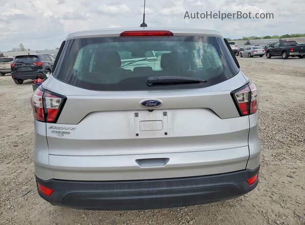 1FMCU0F75JUB87781 2018 FORD ESCAPE Silver Widok z tyłu