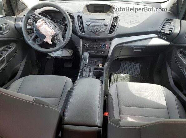 1FMCU0F75JUB87781 2018 FORD ESCAPE Silver Widok deski rozdzielczej