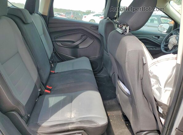 1FMCU0F75JUB87781 2018 FORD ESCAPE Silver Widok wnętrza z tyłu