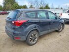 2019 Ford Escape S Черный vin: 1FMCU0F75KUA50809