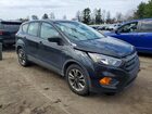2019 Ford Escape S Черный vin: 1FMCU0F75KUA50809