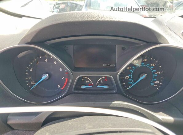 1FMCU0F76GUC76588 2016 FORD ESCAPE Серебряный Вид щитка приборов