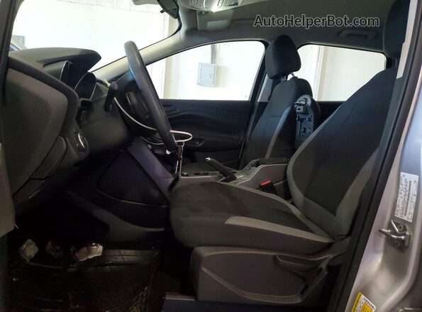 1FMCU0F76GUC76588 2016 FORD ESCAPE Серебряный Вид салона спереди