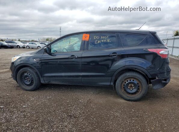 1FMCU0F76HUB09519 2017 FORD ESCAPE Черный Задняя левая четверть