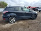 2017 Ford Escape S Черный vin: 1FMCU0F76HUB09519