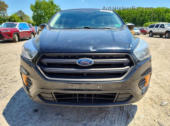1FMCU0F76HUB90750 2017 FORD ESCAPE Black Widok z przodu