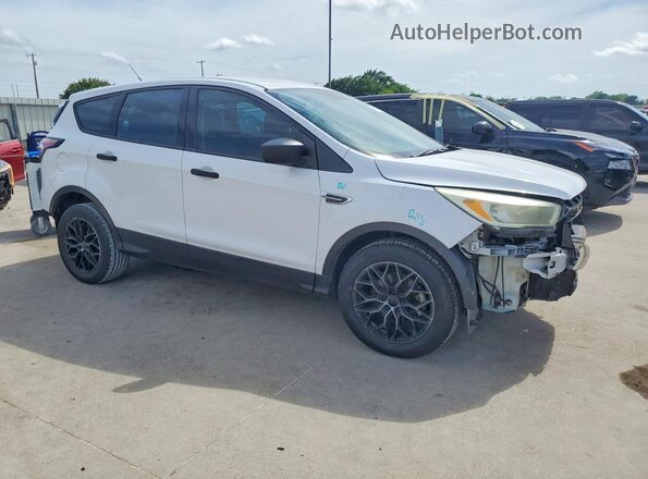 1FMCU0F76HUC65804 2017 FORD ESCAPE White Передня права чверть
