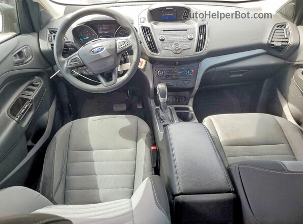 1FMCU0F76HUC65804 2017 FORD ESCAPE White Вид панелі приладів