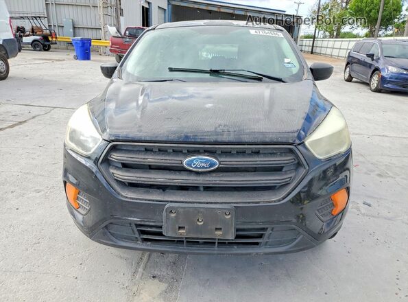 1FMCU0F76HUD28268 2017 FORD ESCAPE Black Widok z przodu