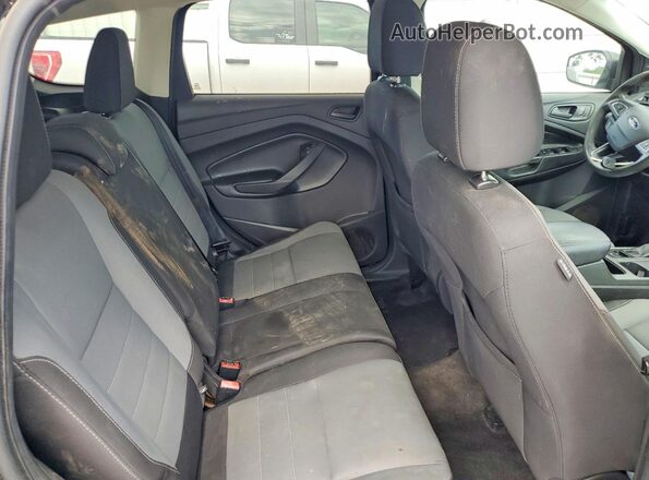 1FMCU0F76HUD28268 2017 FORD ESCAPE Black Widok wnętrza z tyłu