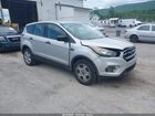 2018 Ford Escape S Silver vin: 1FMCU0F76JUA48162