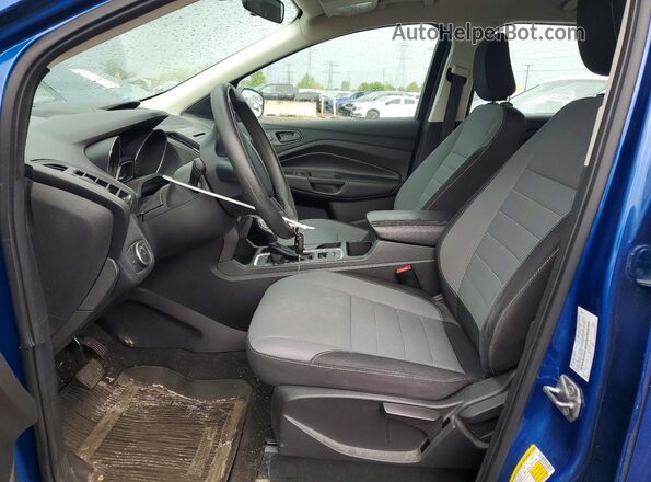 1FMCU0F76JUA95157 2018 FORD ESCAPE Blue Vista interior delantera
