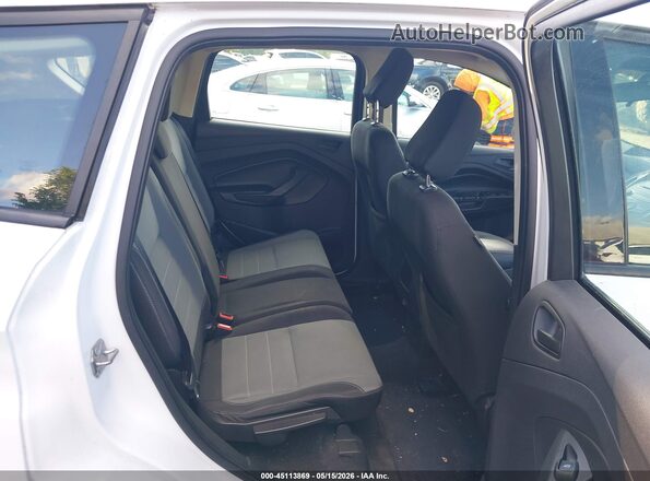 1FMCU0F76JUB97963 2018 FORD ESCAPE White Widok naklejki z numerem VIN