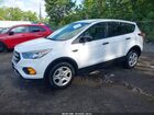 2018 Ford Escape S White vin: 1FMCU0F76JUB97963