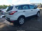 2018 Ford Escape S White vin: 1FMCU0F76JUB97963