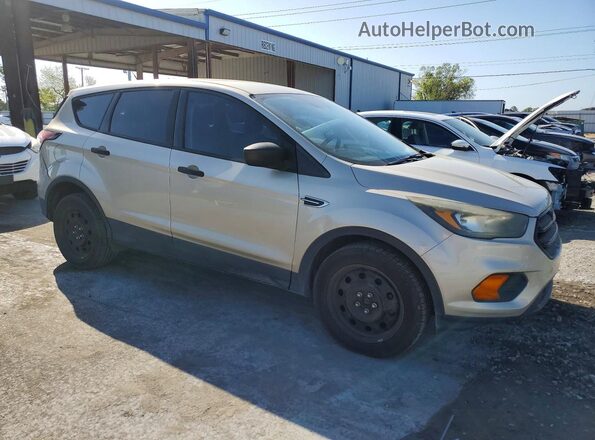 1FMCU0F76JUC54954 2018 FORD ESCAPE Бежевый Передняя правая четверть