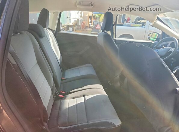 1FMCU0F76JUD44699 2018 FORD ESCAPE Серый Вид задних сидений