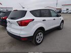 2019 Ford Escape S Белый vin: 1FMCU0F76KUB66858