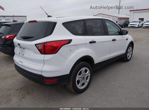 1FMCU0F76KUB66858 2019 FORD ESCAPE Белый Задняя правая четверть
