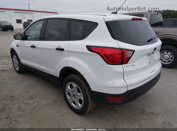 1FMCU0F76KUB66858 2019 FORD ESCAPE Белый Задняя левая четверть