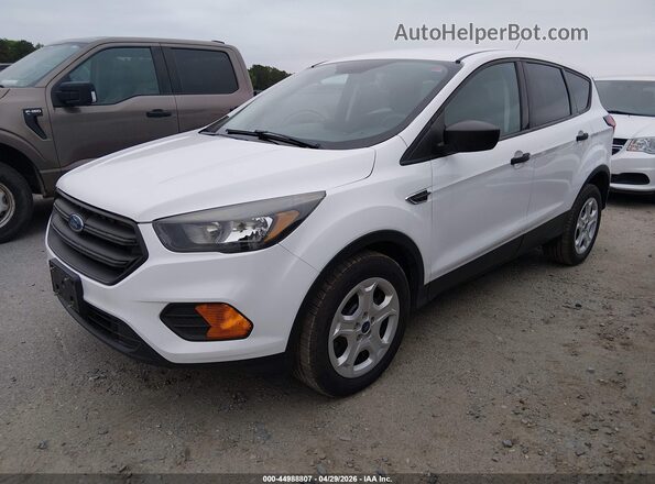 1FMCU0F76KUB66858 2019 FORD ESCAPE Белый Передняя левая четверть