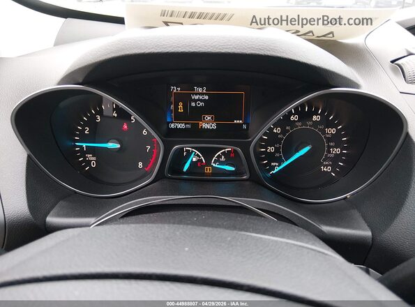 1FMCU0F76KUB66858 2019 FORD ESCAPE Белый Вид задних сидений