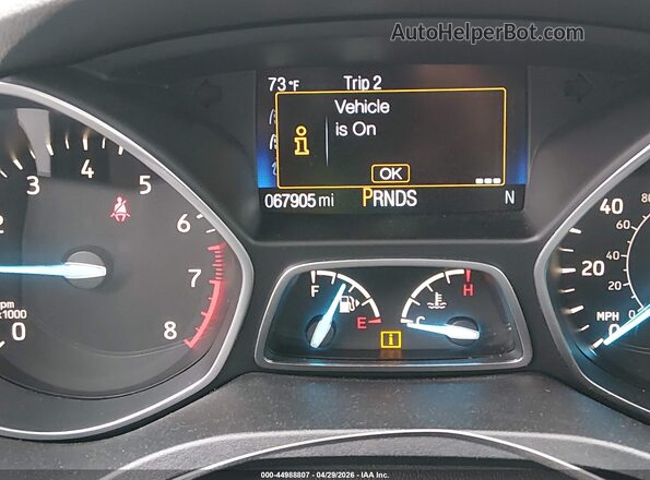 1FMCU0F76KUB66858 2019 FORD ESCAPE Белый 