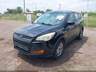 2016 Ford Escape S Черный vin: 1FMCU0F77GUB88746