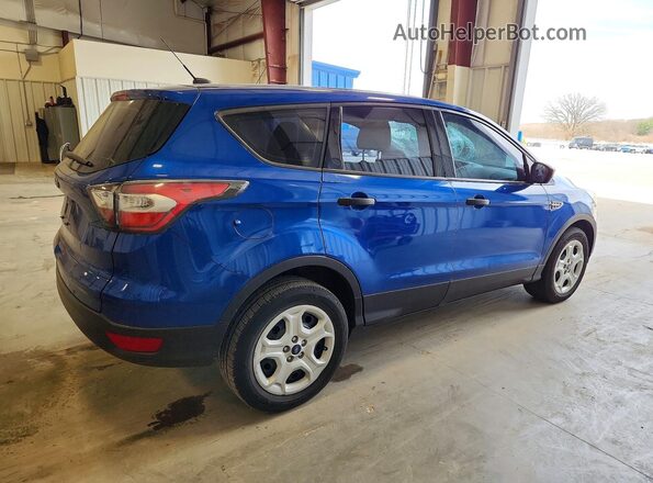 1FMCU0F77HUB50337 2017 FORD ESCAPE Blue Tył prawy