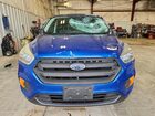 2017 Ford Escape S Blue vin: 1FMCU0F77HUB50337