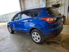 2017 Ford Escape S Blue vin: 1FMCU0F77HUB50337