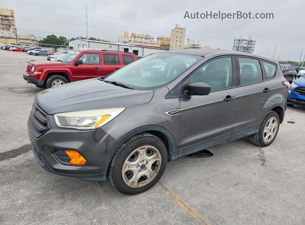 1FMCU0F77HUC92901 2017 FORD ESCAPE Серый Передняя левая четверть