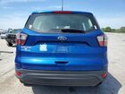 2017 Ford Escape S Синий vin: 1FMCU0F77HUE08257