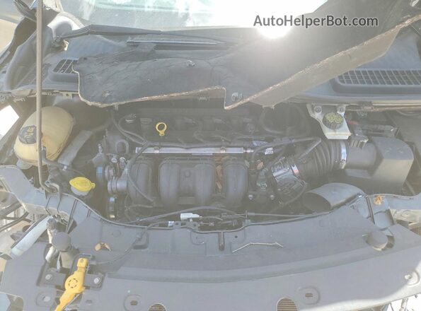 1FMCU0F77HUE25611 2017 FORD ESCAPE Charcoal Vista del compartimento del motor