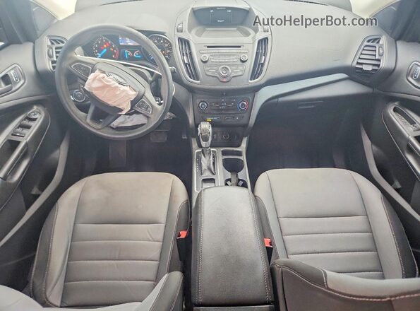 1FMCU0F77HUE25611 2017 FORD ESCAPE Charcoal Vista del salpicadero
