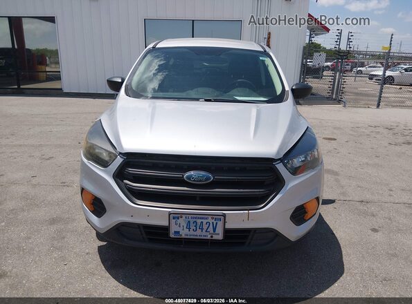1FMCU0F77JUD08374 2018 FORD ESCAPE Белый Вид щитка приборов
