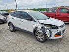 2016 Ford Escape S White vin: 1FMCU0F78GUC41566