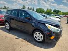 2017 Ford Escape S Черный vin: 1FMCU0F78HUA44995