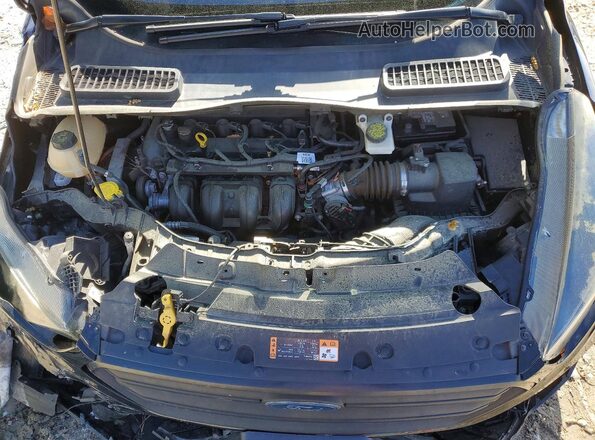 1FMCU0F78JUB37277 2018 FORD ESCAPE Черный Вид подкапотного пространства